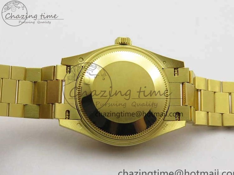 Bracelet Dial EWF 31mm ETA2688 Best Green YG Daydate Edition Malachite YG President on 278288 0430